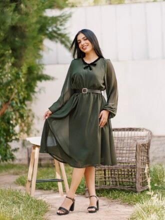Robe Wafa Vert